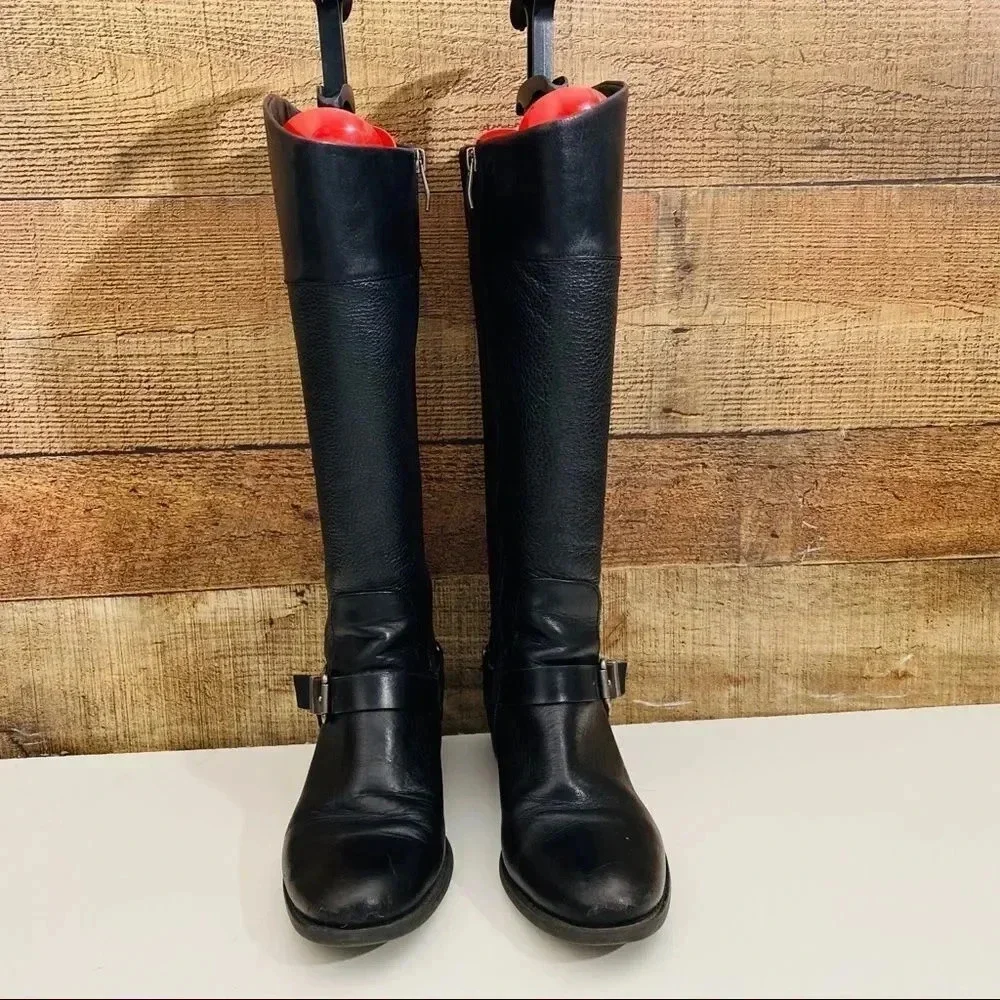 Vince Camuto Leather Brunah Tall Boots
